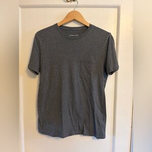 Everlane | Men's Charcoal Short Sleeve Tee, Size Small